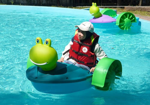 Cartoon Paddle Boat